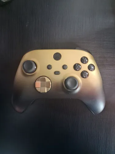 Promoção Controle Xbox Series Gold Shadow Seminovo( ACEITO CREDISHOP)