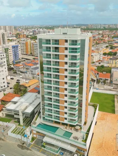 Apartamento de 1/4 frente mar a venda no Bayside Residence - Coroa do Meio