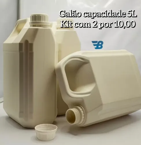 Galão capacidade 5L 