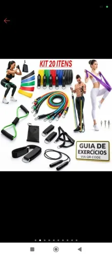 Itens pra exercícios físicos em casa