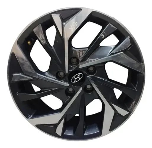 Roda Hyundai Creta Limited Aro 17 Avulsa Grafite Diamantado Grafite Diamantado