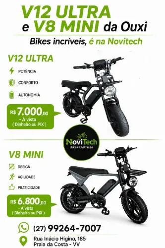 Bikes V12 Ultra e V8 mini