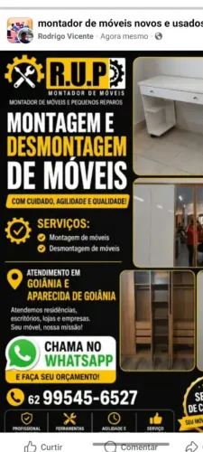 montagem de móveis