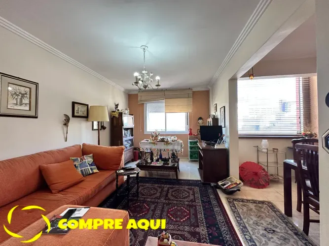 Higienópolis | 2 Quartos | Closet e Sacada | 98 m2 | 1 Vaga