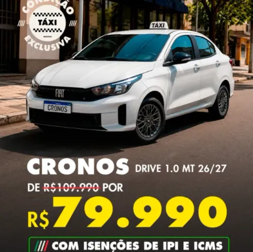 Fiat Cronos Drive 1.0 6V 2027