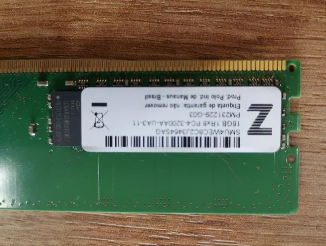 Memória RAM para pcddr4 de 16gb