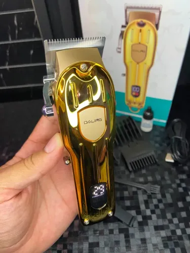 Máquina De Cortar Cabelo Profissional Sem Fio Daling - DL-1538