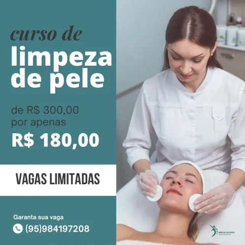 Curso Limpeza de Pele 