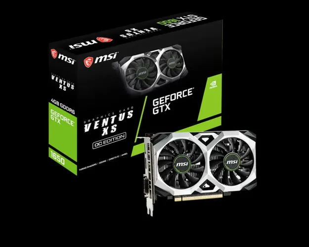 Placa de Vídeo MSI GeForce GTX 1650 Ventus XS 