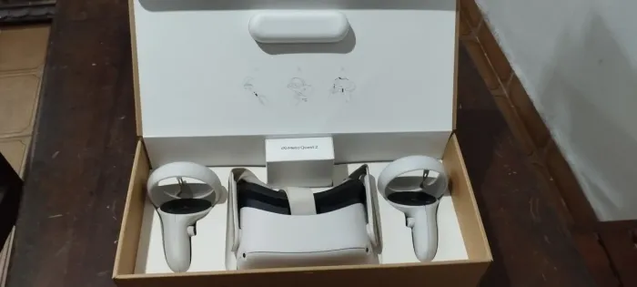 Oculos VR - Quest 2 128GB Completo Pouco Usado 