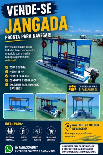 ? VENDE-SE JANGADA - PRONTA PARA NAVEGAR!
