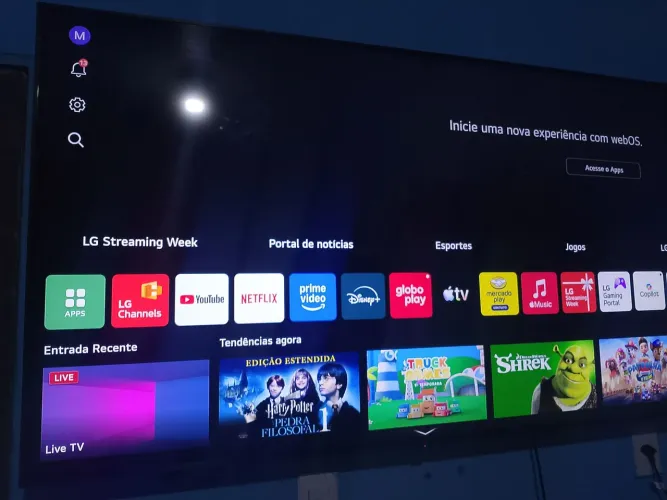 Smart tv LG 60 polegadas