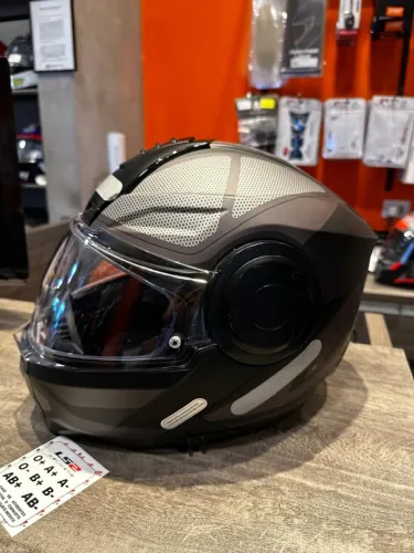 Capacete LS2 Scope FF902 Preto Fosco (tamanho 58) acompanha viseira + óculos