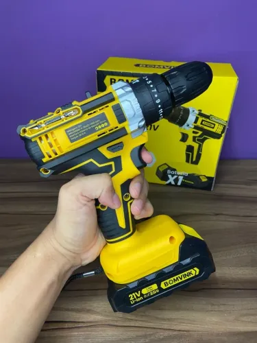 Parafusadeira a Bateria 21V 1.3Ah BOM-9961 BomVink
