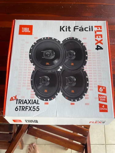 Auto falante JBL novos de 6 triaxial 55 rms 4 ohms