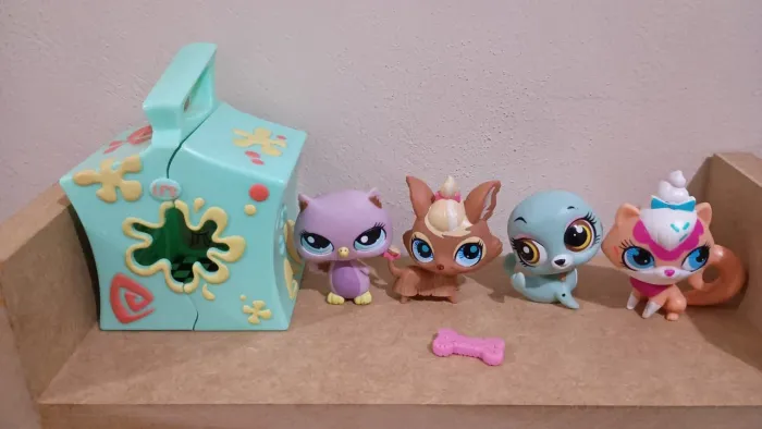 Little lets pet shop lote lps 5 pets