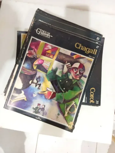 genios da pintura chagal lote livros