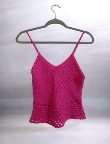 Blusa de crochê