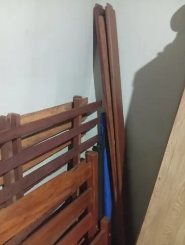 Cama + colchão de casal
