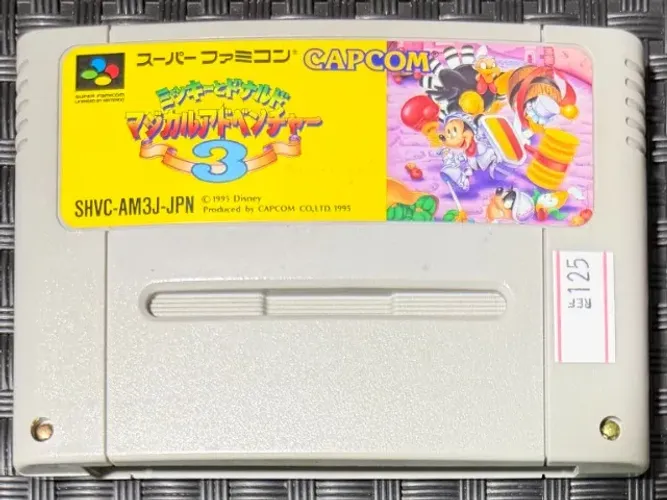Mickey Donald Magical Adventure 3 Original SNES SFC Super Famicom