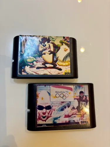 2 Jogos Cartucho Mega Drive