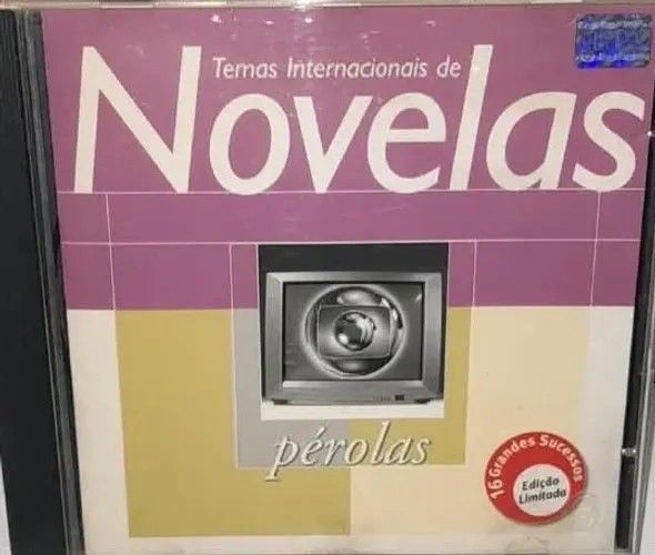 Cd - Temas Internacionais De Novelas - Pérolas - Som Livre - 2000 - Em Muito Bom Estado