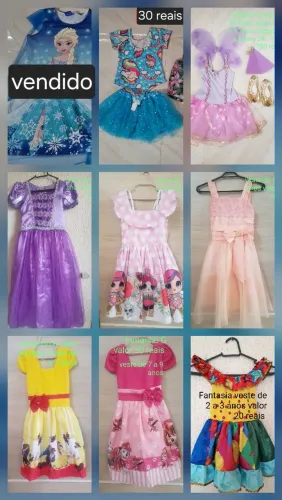 Fantasias e Acessórios pra meninas
