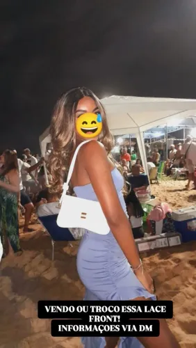 Vendo ou troco lace front 