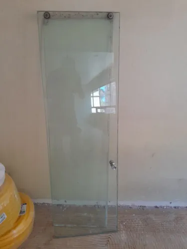 Porta e Vidro Fixo Box
