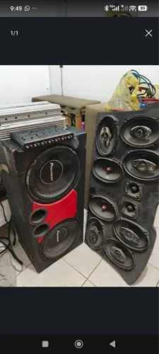 Vendo som pra carro