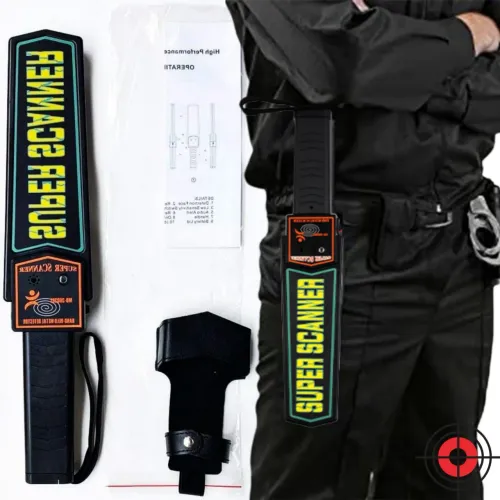 DETECTOR DE METAL PARA SEGURANÇA E REVISTA