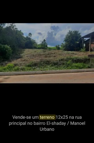 Terreno Bairro El Shaday