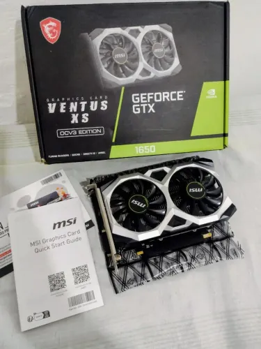 Placa de vídeo GTX 1650 MSI
