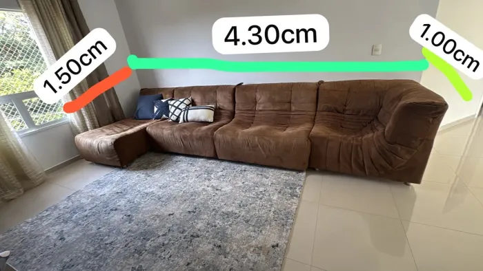 Sofa em módulos