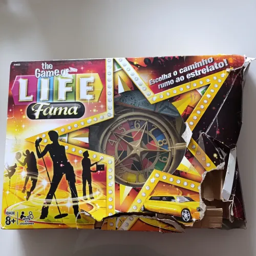 The Game of Life FAMA Jogo de Tabuleiro
