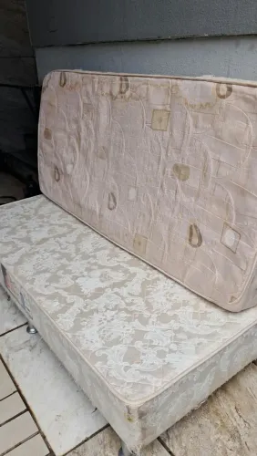 Cama box solteiro - Faço Entrega
