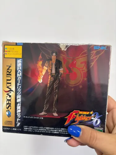 Jogo Sega Saturno - The King Of Fighters 96 - Original Completo Relacrado