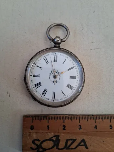 Relógio de bolso à corda (para restaurar)