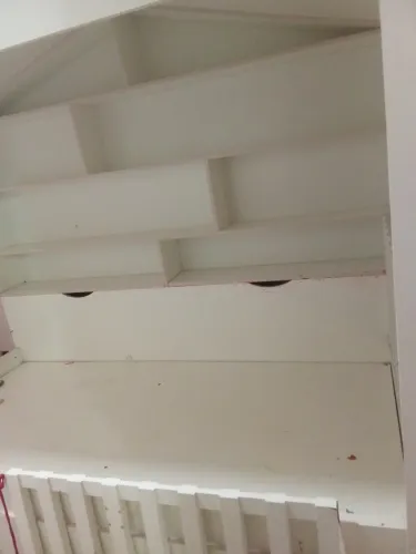 Cama de solteiro menina