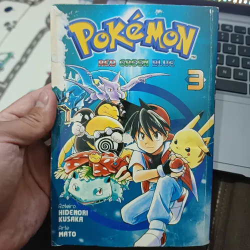 Manga pokemon red, green e blue 3