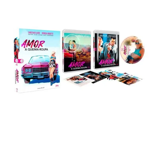 Blu-Ray Amor Á Queima Roupa (Edição Especial De Colecionador) Lacrado Fábrica LEGENDADO