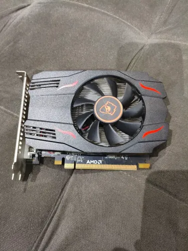 Placa de vídeo - Amd Rx 550 4Gb - Mancer