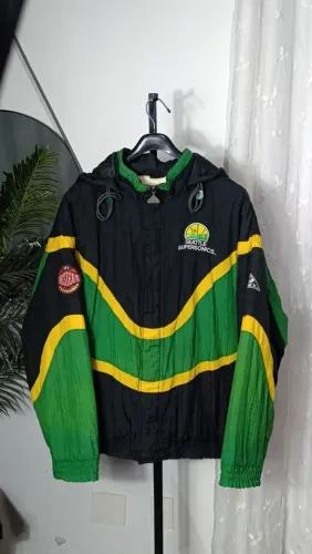 Jaqueta vintage Seattle Sonics APEX 90's