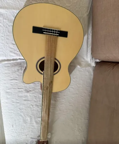 Violão clássico Giannini Performance GNF-1D CEQ para destros natural gloss fosco