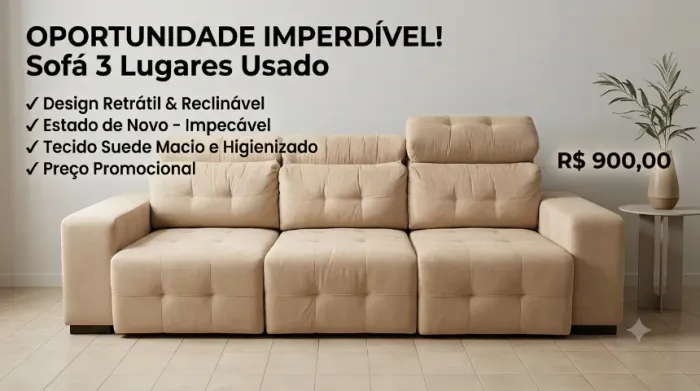 SOFA RETRATIL & RECRLINAVEL