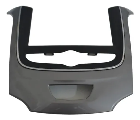 Moldura Radio Central Painel Chevrolet Cruze 2023 Original Prateado