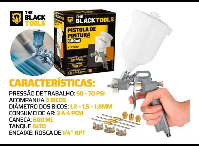 Kit pistola de pintura