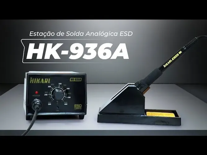 Estação de Solda Analógica ESD HK-936A - 127V