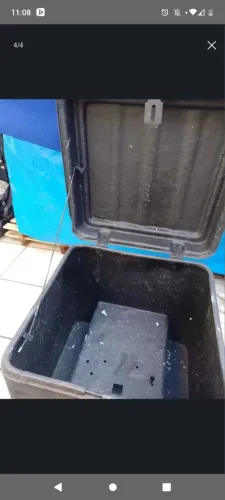 Baú grande para moto