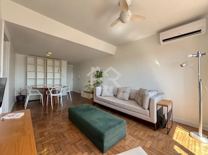 Apartamento 2 dormitórios mobiliado para alugar no bairro Santo Antonio em Porto Alegre